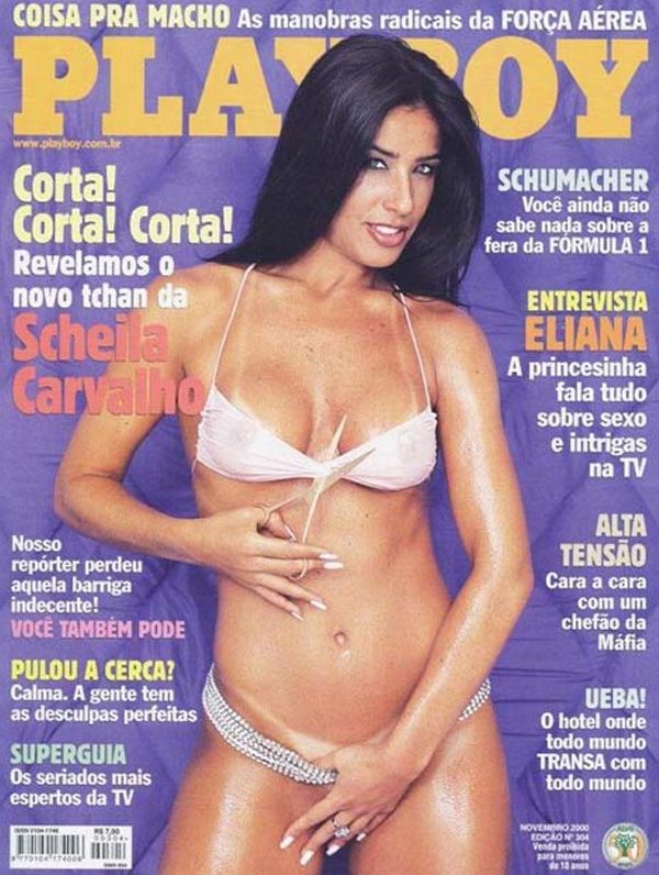 Scheila Carvalho pelada na Playboy